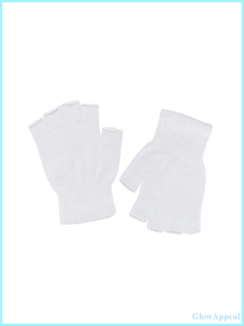 Fingerless Knit Gloves Touchscreen Unisex Warm Stretchy Half Finger Winter